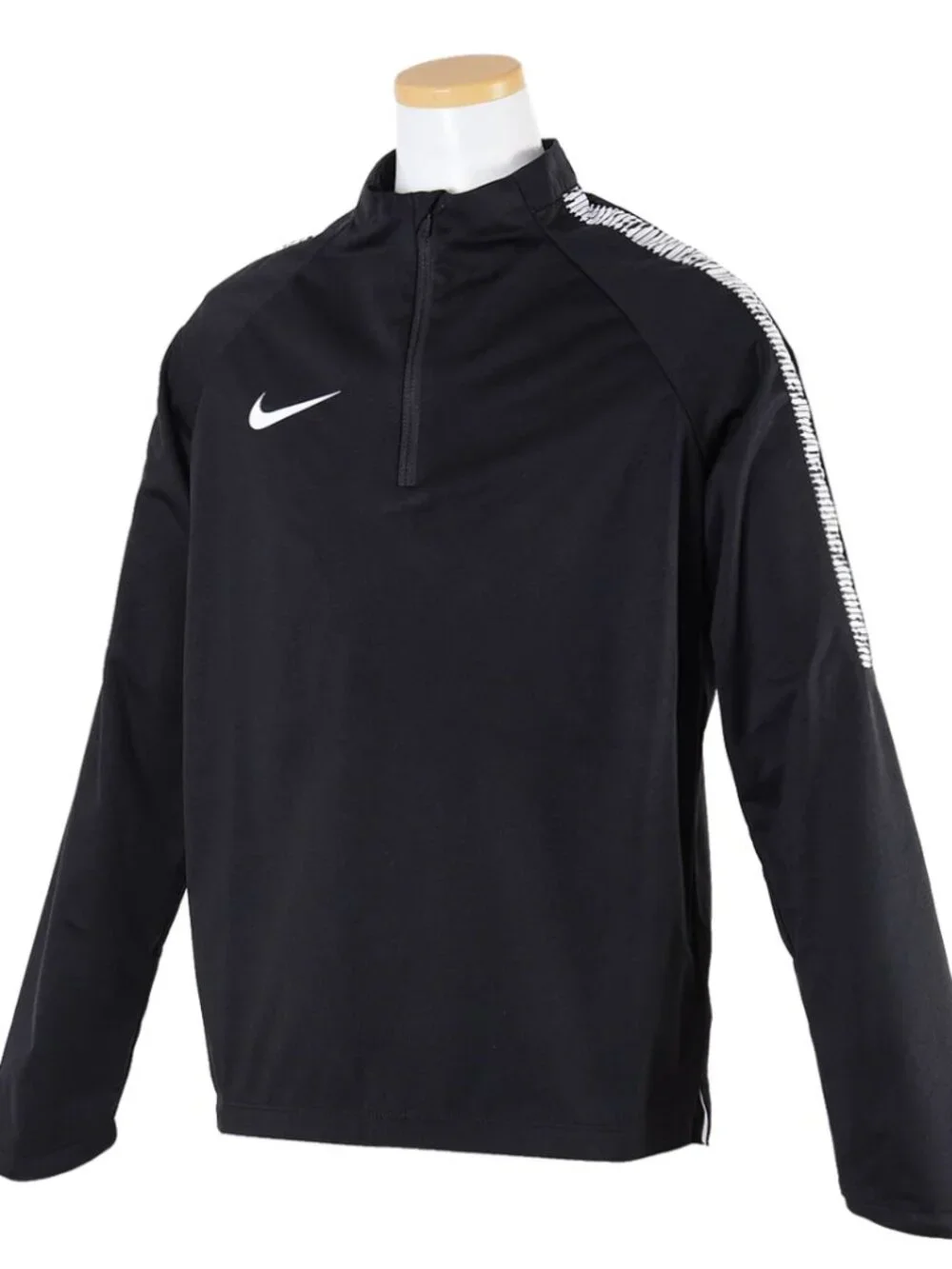 ⚽ Nike Shield Soccer 1/4 Zip Pullover Youth Boys Size Large Black White NWT $100